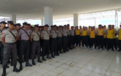 334 Personil Apel Kerja Bakti di Urban Aquaculture