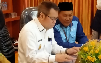 Plt Bupati Lounching Sensus Penduduk Online 2020