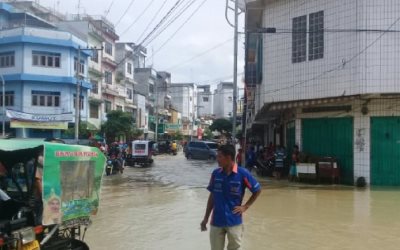 Banjir Bandang Hantam Tebing Tinggi Ancam 21.080 Jiwa 
