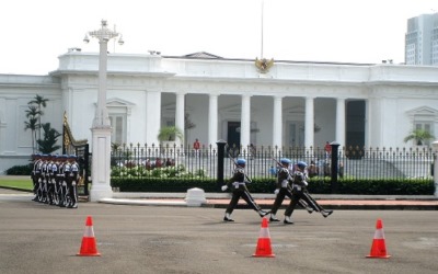 Paspampres Amankan Pria Penerobos Istana Negara