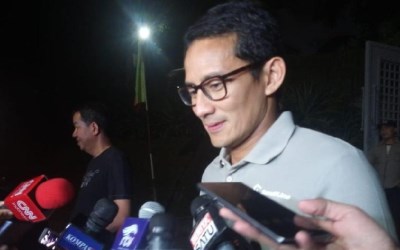 Survei Internal, Sandiaga Akui Bersaing dengan Petahana