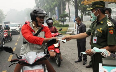 Akibat Kabut Asap, Agenda Wali Kota Pekanbaru Terganggu