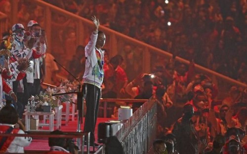 Joko Widodo Resmi Buka PON XX di Jayapura Papua