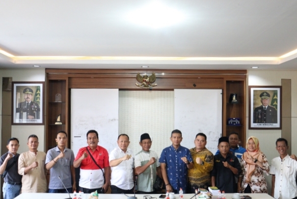 Kejari Rohul Bangun Sinergitas Dengan Insan Pers Lewat Coffee Morning