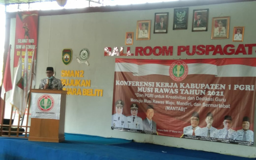 Pertama di Sumsel, PGRI Mura Gelar Konferensi Kerja