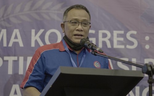 Jumhur Hidayat Terpilih Menjadi Ketum KSPSI   