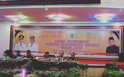 Bupati Suyatno Buka Rakor Pejabat Pemkab Rohil 2019