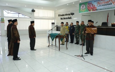 Bupati Asahan Lantik Dewan Hakim Festival Nasyid