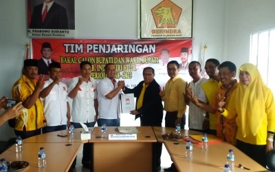 HM.Wardan Ikut Mendaptarkan Diri Ke DPC Gerindra