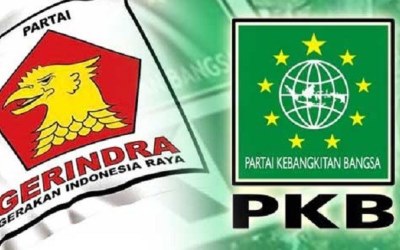 Koalisi Gerindra PKB Usung Lukman Edy-Hardianto