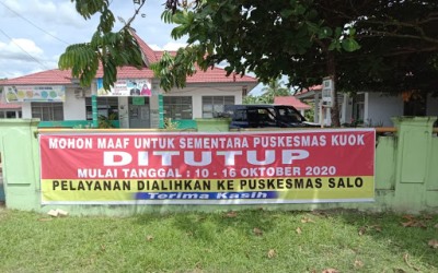 Kepala Puskesmas Kuok Arogan, Staf Dikembali ke Dinas