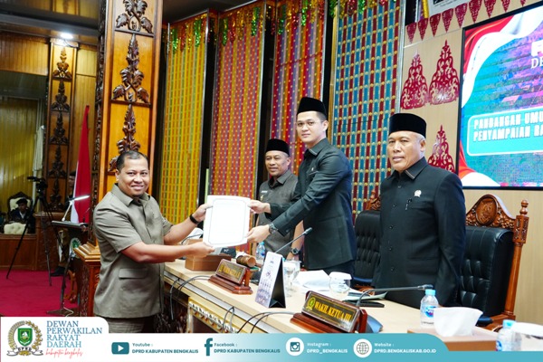 Fraksi-Fraksi DPRD Bengkalis Sampaikan Catatan Terhadap Perubahan APBD 2026