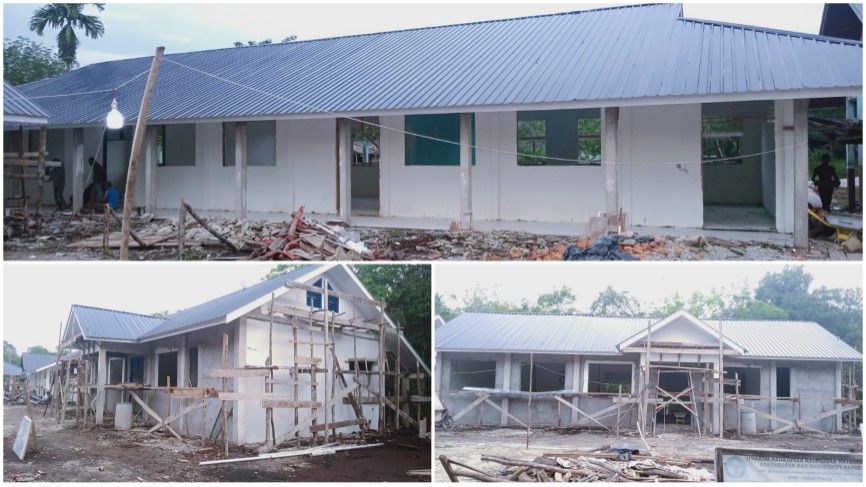 SMPN 4 Pulau Merbau Terima Bantuan Sarpras Pendidikan, Target Rampung Desember