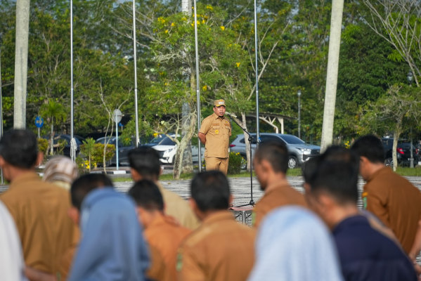Pekan Terakhir Menjabat, Wabup Siak Husni Merza Sampaikan Pesan Untuk ASN