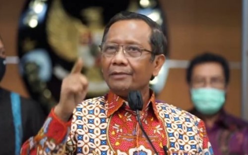 Indeks Korupsi RI Buruk, Mahfud Ingatkan DPR 2 RUU Belum Disahkan