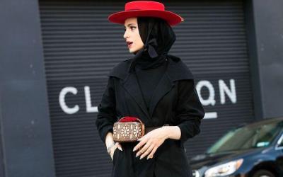Gaya Hijab dengan Topi Bisa jadi Inspirasi