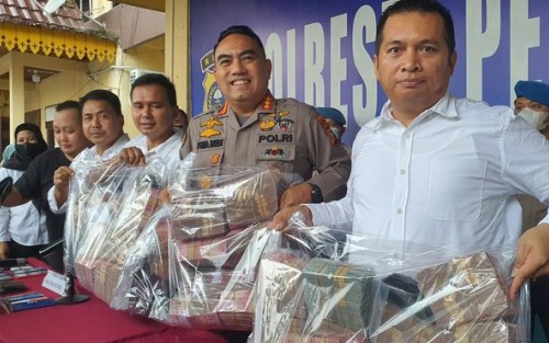 Polisi Sita Uang Rp 3,2 M dari Bandar Narkoba Kelas Kakap di Riau