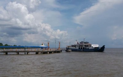 Dermaga II Roro Air Putih Bengkalis Berfungsi Normal