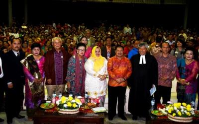 Amril Mukminin Hadiri Perayaan Natal Oikoumene di Duri