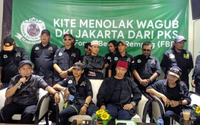 FBR Ancam Pindah Pilihan, Jika Wagub DKI dari PKS