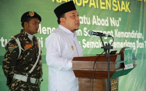 Wakil Bupati Siak Sambut Positif KONFERCAB V NU Siak