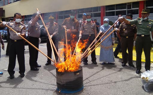 Kapolda Riau Minta Hukum Mati Bandar Narkoba