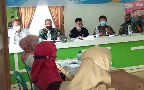 TMMD Gandeng BKKBN Rohul Gelar Penyuluhan KB Kesehatan