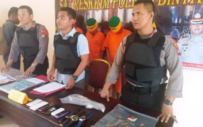 Polres Bintan Tangkap Spesialis Pembobol Rumah Kosong