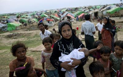 Kekerasan di Rakhine Tewaskan 6.700 Rohingya