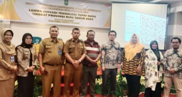 Dinas PMD Kabupaten Rohil Raih Juara I Lomba Inovasi Teknologi Tepat Guna