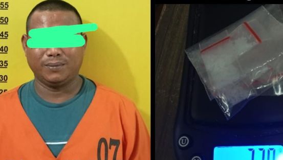 Bandar Shabu-shabu Kandis Siak Ditangkap Polisi