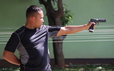 Kapolres Karawang-Dandim 0604 Lari Pagi & Latihan Menembak