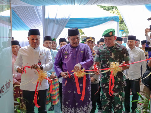 Tingkatkan Layanan, BRK Syariah Siak Hadir di Kampung Belutu Kandis