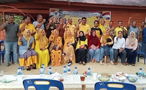 DPD Partai Golkar Rohil Lakukan Konsolidasi dengan Pengurus PK Basira