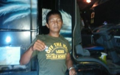 Sopir Truk Sembunyikan Shabu Dihandel Gigi