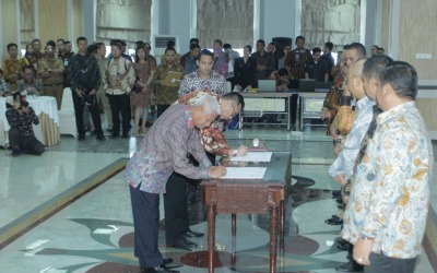 Pencegahan Korupsi, Plt Bupati Asahan MoU Bersama KPK