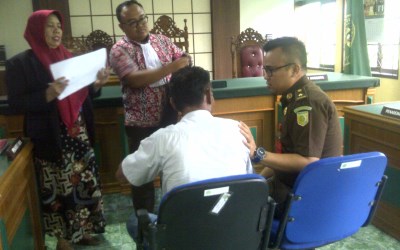 Ancam Ipar dengan Parang, Sabar Divonis Setahun Penjara