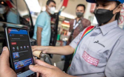 Pertamina Uji Coba QR Code Pembelian BBM di SPBU Pekanbaru