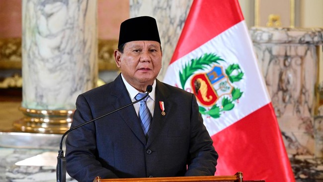 Prabowo Bahas ZEE di Laut Natuna Bersama Presiden Vietnam di Peru