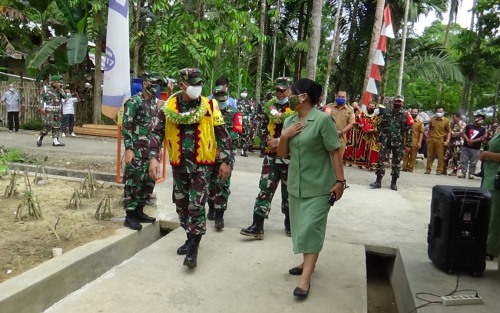 Pemko Gunungsitoli Ucapkan Selamat Datang Tim TMMD