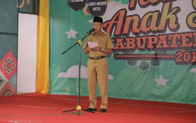 Festival Anak Sholeh, Ini Pesan Bupati Asahan