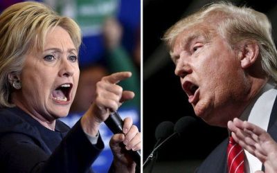 Hasil Jajak Pendapat Terbaru Clinton Gilas Trump