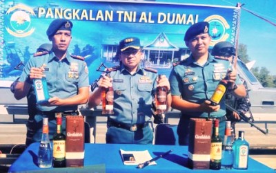 Miras Ilegal Rp 3 Miliar Lebih Diamankan TNI AL