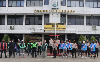 Gandeng Komunitas, Polresta Tangerang Himbau Patuhi Prokes