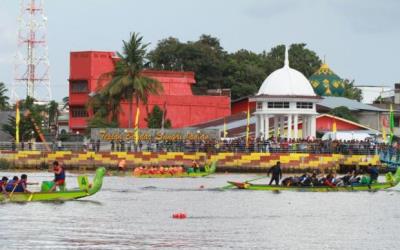 Saksikan Serindit Boat Race 2018 Ke II Hanya Ada di Siak