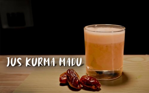 Resep Jus Kurma Madu untuk Buka Puasa 