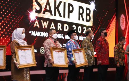 Pemkab Siak Terima SAKIP Award dari Kemenpan RB