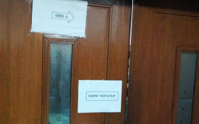 Komisi A DPRD Riau Hearing Tertutup dengan 25 Perusahaan