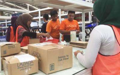 Harbolnas, Situs Lazada Membludak Pengunjung