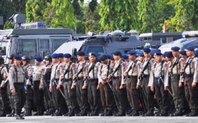 2.900 Polisi Siap Amankan Pilkada Kampar dan Pekanbaru